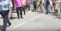 لحظة اطلاق الرصاص وهروب لصوص الوكالة البنكية بطنجة
