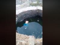 فيديو صادم..فتاة تصرخ وتستنجد بعد توثيقها لغرق شخص داخل بئر ضواحي مراكش