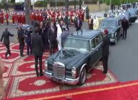 إستقبال الملك محمد السادس لولي عهد أبو ظبي الشيخ محمد بن زايد آل نهيان