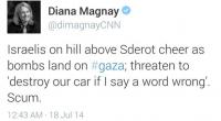 إسرائيليون يهددون مراسلة "سي أن أن" في فلسطين