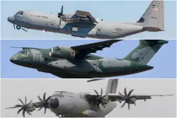 ثلاث شركات عالمية تتنافس لإقناع المغرب باقتناء طائرات متطورة للنقل العسكري