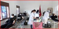 ولاية أمن بني ملال تنظم حملة واسعة للتبرع بالدم في صفوف رجال ونساء الأمن ببني ملال