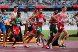 بقميص البرتغال..ابن شقيق حسن ناضر يتألق في طوكيو ويتوج بطلاً للعالم في سباق 1500 متر