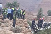 الراشيدية : انقلاب حافلة مسافرين يتسبب في وفاة 6 اشخاص و جرح اخرين