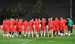 بحضور جميع اللاعبين.. المنتخب الوطني يجري ثاني حصة تدريبية استعدادا لمباراتي النيجر وتنزانيا