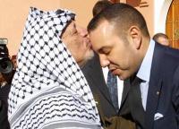 صورة تجمع العاهل المغربي والراحل ياسر عرفات