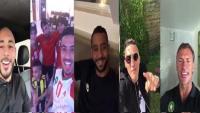 شاهد هيرفي رونار و أسود الأطلس ناشطين و يغنون أغنية حاتم عمور الجديدة