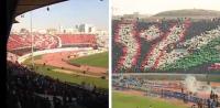 تيفو الفريقين في ديربي البيضاء
