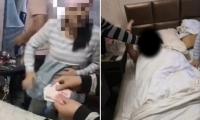 صينيان ن يحاولان بيع طفلهما الرضيع مقابل مبلغ من المال لشراء المخدرات