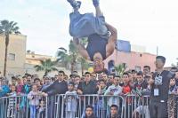 المهدي موساعيد بطل "الباركور" يمثل المغرب في برنامج "النينجا واريور" بالعربي بمصر