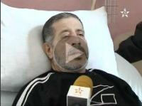 الفنان محمد بنبراهيم طريح فراش المرض بمستشفى الشيخ زايد