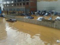 فيضانات بمدينة الفنيدق نتيجة الأمطار الغزيرة و ضعف البنية التحتية