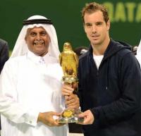الفرنسي ريشارد جاسكييه يحرز لقب بطولة قطر إكسون موبيل المفتوحة