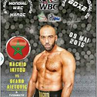 الملاكم العالمي رشيد جكيطو ينازل بمراكش الصربي جيارد أجيتوفيتش من أجل الظفر بالحزام العالمي WBC