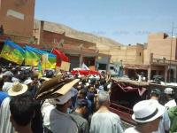 بالصور : إمنتانوت تنتفض ضد الحكرة والتهميش ومطالب بالتحقيق في العديد من الملفات