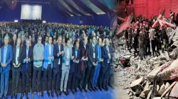 تلاوة الفاتحة ترحّمًا على ضحايا انهيار عمارتين بفاس خلال لقاء الأحرار بجهة الشرق
