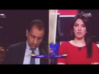 شاهد ضيف قناة العربية ينام على الهواء مباشرة