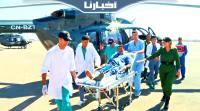 مروحيات الدرك الملكي تواصل نقل الضحايا والمصابين