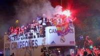 مدريد: الجماهير المبتهجة، تحيي اللقب العاشر لريال مدريد