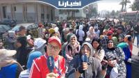 وقفة احتجاجية حاشدة لذوي الاحتياجات الخاصة بالبيضاء: بغينا لكرايم لي داو لينا