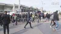 جماهير الجيش تحدث فوضى أمام "دونور" قبل مواجهة الوداد