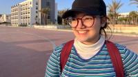 المغربية منال بيدار - ناشطة شابة لحماية البيئة تنشر تفاؤلها أينما حلت