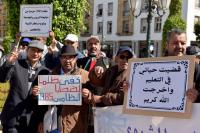 رغم وعود "أمزازي"..."ضحايا النظامين" يعودون للشارع للاحتجاج وهذه التفاصيل