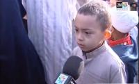 أطفال صغار في صلاة الإستسقاء‏