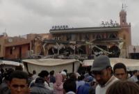 مسؤول أمني: انفجار مقهى بمراكش قد يكون عملاً إرهابياً (صور)