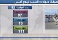 الدرك الملكي : حصيلة حوادث السير ليوم امس