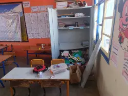 قلعة السراغنة.. مجهولون يقتحمون مدرسة خلال العطلة ويسرقون حواسيب ويخربون الأقسام