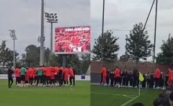 إيغامان يبعث إشارات سارة للجماهير والأسود في التفاتة جميلة لفائدة أطفال الأمن