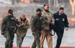 نيكولاس مادورو وزوجته يتعرضان لإصابات خلال الاعتقال