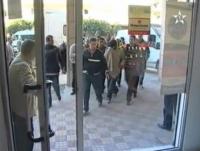 تمثيل سرقة بنك بطنجة