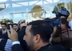 فوضى ، تدافع ، سب و شتم  إثرمنع أعضاء من الدخول للجمع  العام