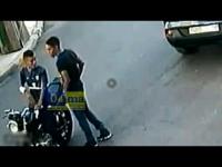 سرقة هوليوودية لهاتف سيدة من سيارتها بالنرجس مدينة فاس