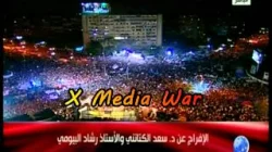 مظاهرة حاشدة مؤيدة لمرسى تتجه نحو مقر التلفزيون المصري و محاصرة المبنى