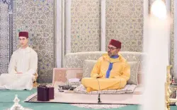 أمير المؤمنين يترأس بمسجد حسان بالرباط حفلا دينيا إحياء لليلة المولد النبوي