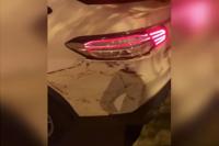 اعتداء جديد يستهدف سيارة نجم الرجاء بعد التتويج باللقب (فيديو)