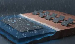 علماء صينيون يبتكرون جهازاً عائماً يولّد الكهرباء من قطرات المطر