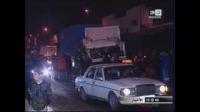 اصطدام شاحنتين بالبيضاء