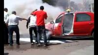 إحتراق طاكسي صغير يخلف هلعا في صفوف الساكنة