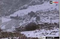 ساكنة جبال الريف تعاني بعد سقوط الثلوج
