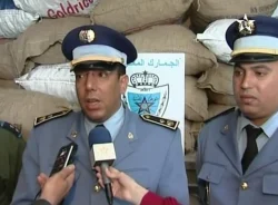 جمارك تطوان تحجز مواد مهربة