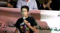رسالة من طفل مغربي بالعرائش إلى أطفال رابعة العدوية‬‎
