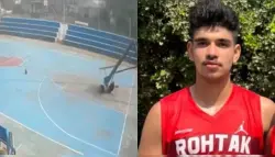 مأساة على أرض الملعب.. وفاة لاعب شاب بعد سقوط عمود سلة في الهند