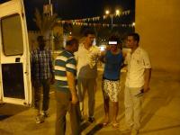  الصورة لرئيس الأمن الاقليمي بتزنيت رفقة بعض العناصر الأمنية بعد القبض على جاني في مناسبة سابقة.
