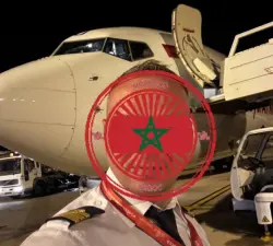 إيقاف طيار أجنبي في "لارام" بعد نشره لعلم الجمهورية الوهمية