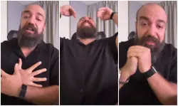 سيمو لايف يخرج في فيديو وهو يبكي ليوضح حقيقة اعتقاله رفقة الممثلة غيثة عصفور