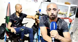 عدنان شاب من ذوي الاحتياجات الخاصة يتحدى الإعاقة ويكسب قوت يومه ببيع الحلوى